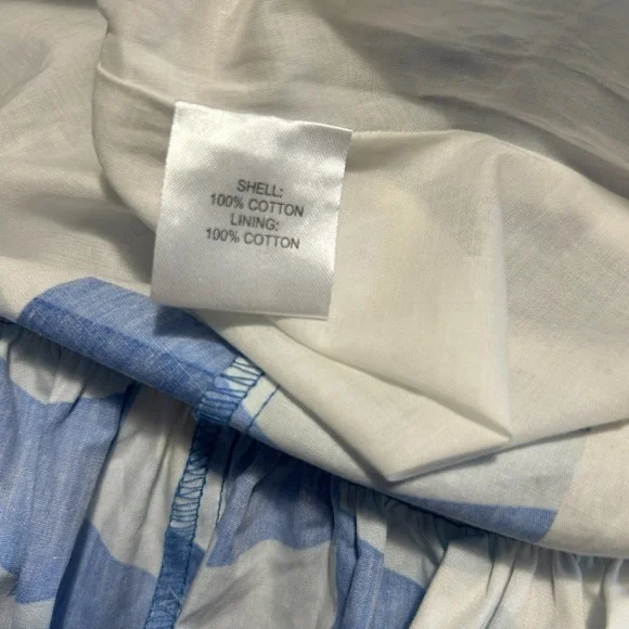 Anthropologie Blue and White Maxi Dress - Picture 10 of 12